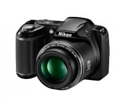 Nikon L330 Digital Camera + Case +  Memory Card 8 GB - Black